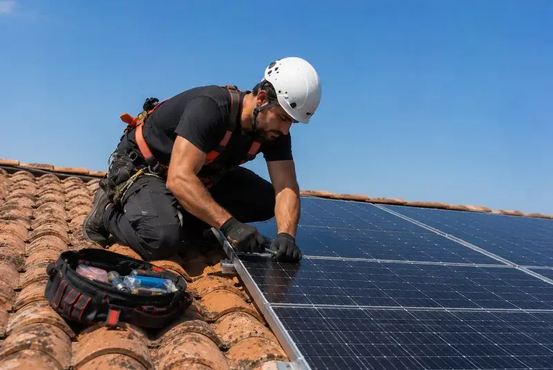 Maintenance et monitoring de panneaux solaires à Kilstett