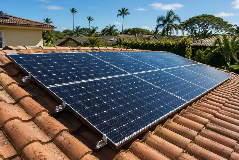 Installation de panneaux solaires à Kilstett